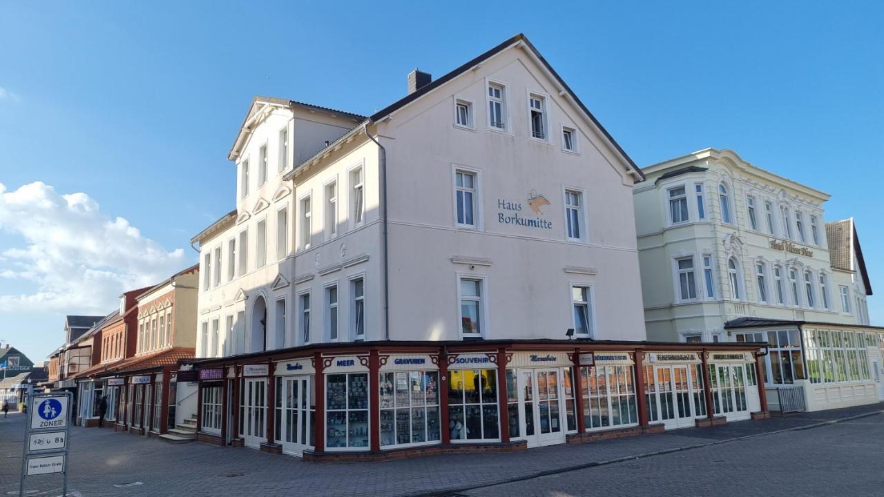 Haus Borkumitte Appartement Hohes Riff Экстерьер фото